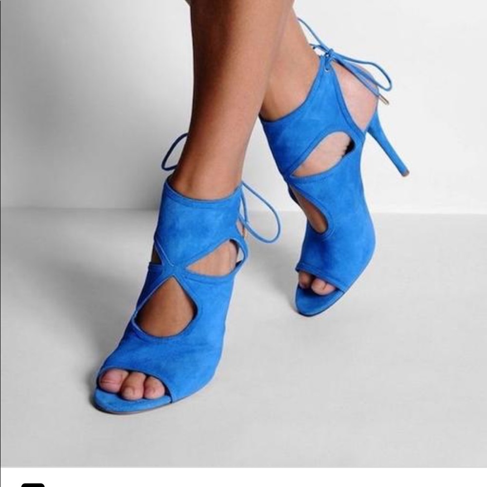 Sexy Thing cutout suede sandals